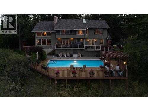 1776 Keloka Drive, West Kelowna, BC - Outdoor With In Ground Pool With Deck Patio Veranda