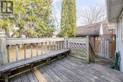 358 Partington, Windsor, ON - Outdoor With Deck Patio Veranda With Exterior
