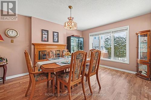 Dining Room - 90 Moresby Drive, Ottawa, ON - Indoor Photo Showing Dining Room With Fireplace