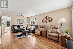 Living room towards kitchen - 