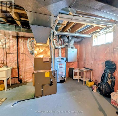 Utility area - 90 Moresby Drive, Ottawa, ON - Indoor Photo Showing Basement