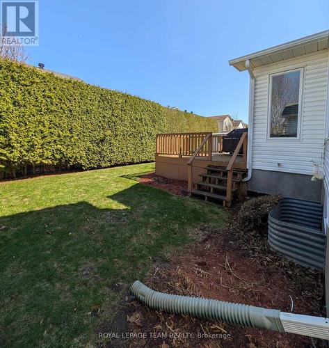 Rear yard - 90 Moresby Drive, Ottawa, ON - Outdoor With Deck Patio Veranda