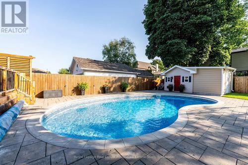 2176 Florian Road, Mississauga, ON - Outdoor With In Ground Pool With Backyard