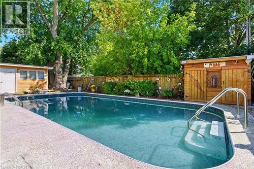 5372 Spruce Avenue, Burlington, ON - Outdoor With In Ground Pool With Backyard
