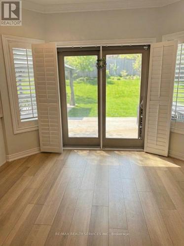 Walk-out from kitchen to custom deck - 2432 Marisa Court, Mississauga, ON - Indoor Photo Showing Other Room