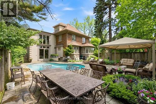 74 Oak Knoll Drive, Hamilton, ON - Outdoor With In Ground Pool With Deck Patio Veranda With Backyard