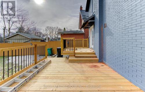 80 Lancaster Street W, Kitchener, ON - Outdoor With Deck Patio Veranda With Exterior