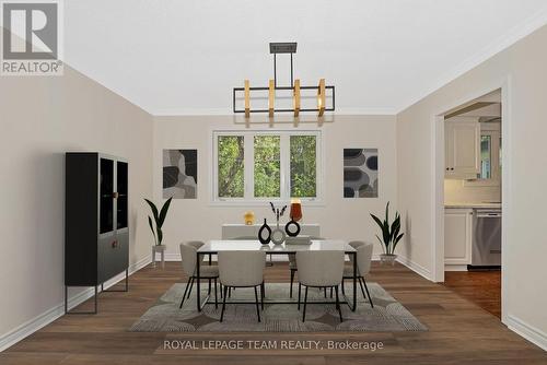1825 Yale Avenue, Ottawa, ON - Indoor Photo Showing Dining Room