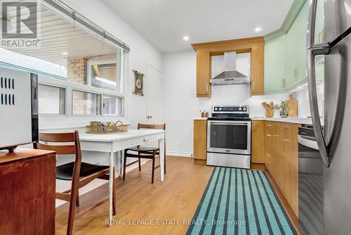 11 Garrick Road, Toronto, ON - Indoor Photo Showing Kitchen With Stainless Steel Kitchen