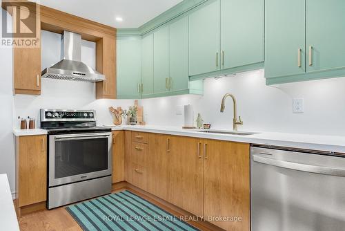 11 Garrick Road, Toronto, ON - Indoor Photo Showing Kitchen With Upgraded Kitchen
