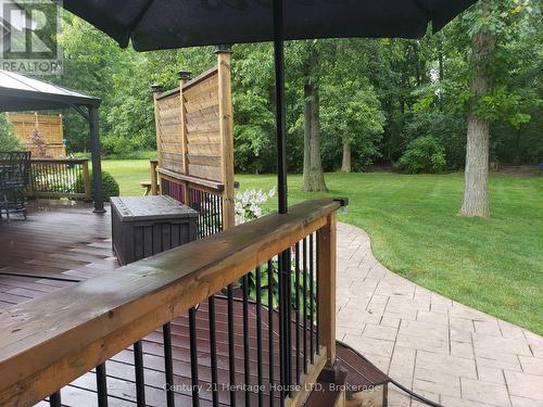 Rear yard - 506 Murdock Avenue, Fort Erie (Lakeshore), ON - Outdoor With Deck Patio Veranda