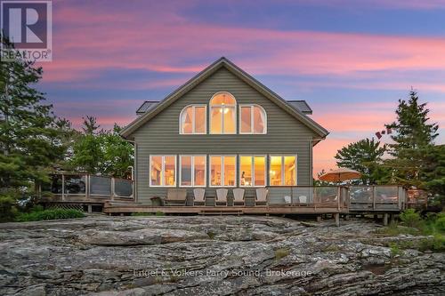 1 Three Tree Island, Mcdougall, ON - Outdoor With Deck Patio Veranda
