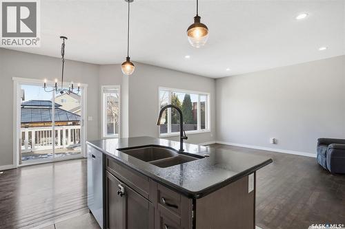 135 Brainerd Crescent, Saskatoon, SK - Indoor Photo Showing Kitchen With Double Sink