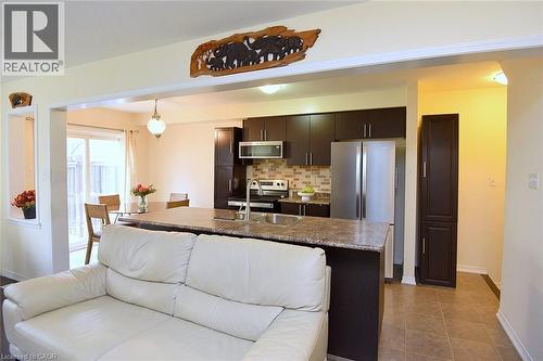 9 Lynch Crescent, Binbrook, ON - Indoor Photo Showing Kitchen With Double Sink