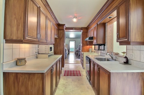 Kitchen - 520 6E Rang, Courcelles/Saint-Évariste, QC - Indoor Photo Showing Kitchen