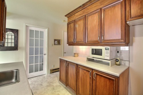 Kitchen - 520 6E Rang, Courcelles/Saint-Évariste, QC - Indoor Photo Showing Kitchen
