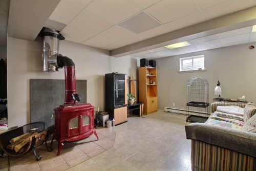 Family Room - 520 6E Rang, Courcelles/Saint-Évariste, QC - Indoor Photo Showing Basement