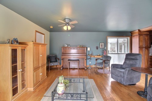 Living Room - 520 6E Rang, Courcelles/Saint-Évariste, QC - Indoor Photo Showing Living Room