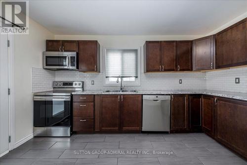 64 Copeman Crescent, Barrie, ON - Indoor Photo Showing Kitchen With Double Sink