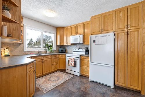 187 Reay Crescent, Winnipeg, MB - Indoor Photo Showing Kitchen With Double Sink