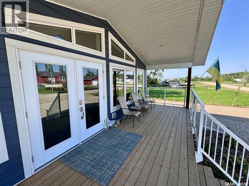 105 Prince Crescent, Fishing Lake, SK - Outdoor With Deck Patio Veranda With Exterior