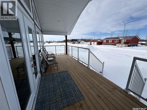 105 Prince Crescent, Fishing Lake, SK - Outdoor With Deck Patio Veranda With Exterior