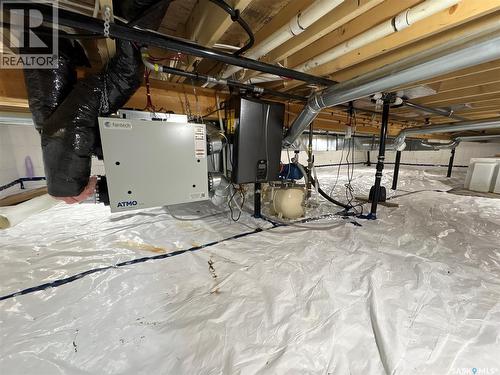 105 Prince Crescent, Fishing Lake, SK - Indoor Photo Showing Basement