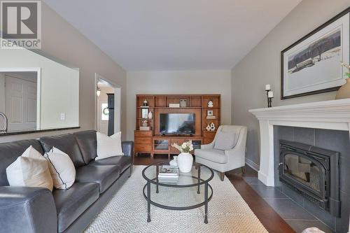 1962 Calgary Court, Mississauga, ON - Indoor Photo Showing Living Room With Fireplace