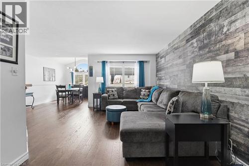 59 Kerwood Drive, Cambridge, ON - Indoor Photo Showing Living Room With Fireplace