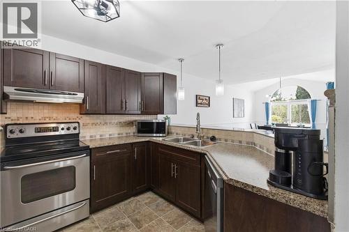 59 Kerwood Drive, Cambridge, ON - Indoor Photo Showing Kitchen With Double Sink