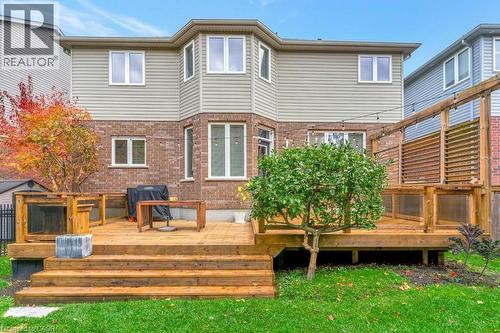 64 Blossomfield Crescent, Cambridge, ON - Outdoor With Deck Patio Veranda With Exterior