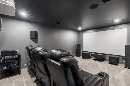 Cinéma maison - 281 Westcroft Road, Beaconsfield, QC - Indoor