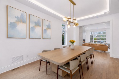 Salle à manger - 281 Westcroft Road, Beaconsfield, QC - Indoor Photo Showing Dining Room