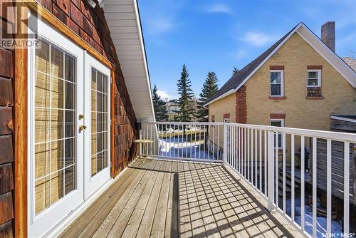 160 Elgin Crescent, Lumsden, SK - Outdoor With Deck Patio Veranda With Exterior
