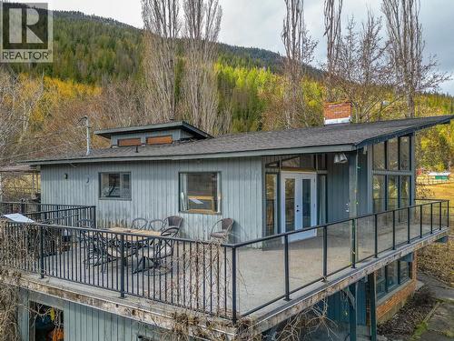3668 Trinity Valley Road, Enderby, BC - Outdoor With Balcony