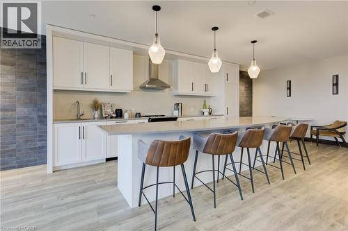 50 Grand Avenue S Unit# 609, Cambridge, ON - Indoor Photo Showing Kitchen With Upgraded Kitchen