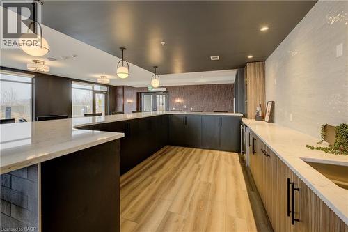 50 Grand Avenue S Unit# 609, Cambridge, ON - Indoor Photo Showing Kitchen With Upgraded Kitchen