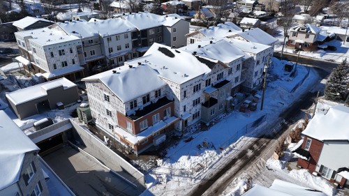 Photo aérienne - 213-221 Rue St-Jean-Baptiste, Beloeil, QC - Outdoor