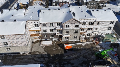 Photo aérienne - 229-251 Rue St-Jean-Baptiste, Beloeil, QC - Outdoor