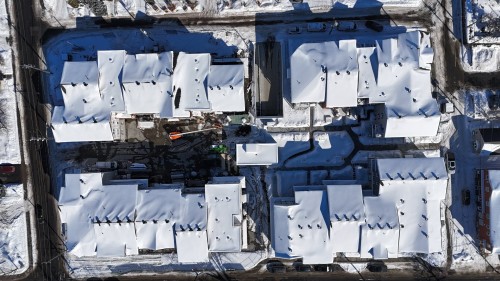 Aerial View - 237-251 Rue St-Jean-Baptiste, Beloeil, QC - Outdoor
