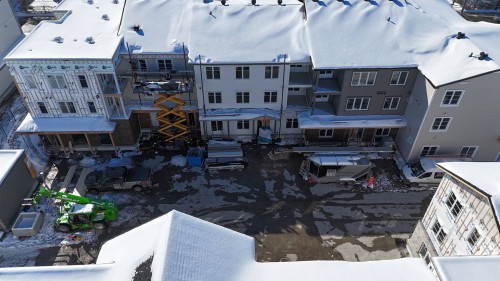 Aerial View - 237-251 Rue St-Jean-Baptiste, Beloeil, QC - Outdoor