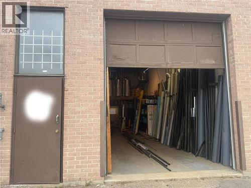 Shop Entrance with High overhead door - Brampton, Ontario 