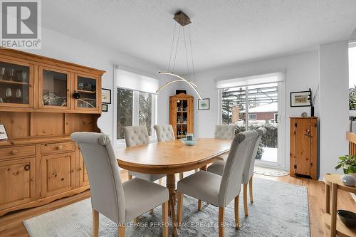 Dining Rm w/patio doors to back deck - 43 Waterview Court, Ottawa, ON - Indoor Photo Showing Dining Room