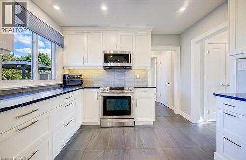 Convection oven and induction cooktop. - 63 Kingston Crescent, Kitchener, ON - Indoor Photo Showing Kitchen
