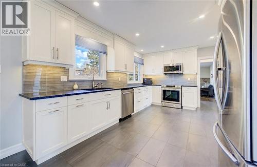 Great flow and function. - 63 Kingston Crescent, Kitchener, ON - Indoor Photo Showing Kitchen With Upgraded Kitchen