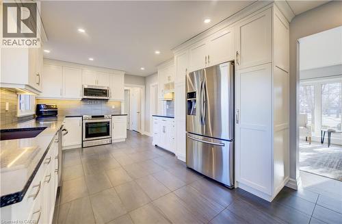 Great light. - 63 Kingston Crescent, Kitchener, ON - Indoor Photo Showing Kitchen With Upgraded Kitchen