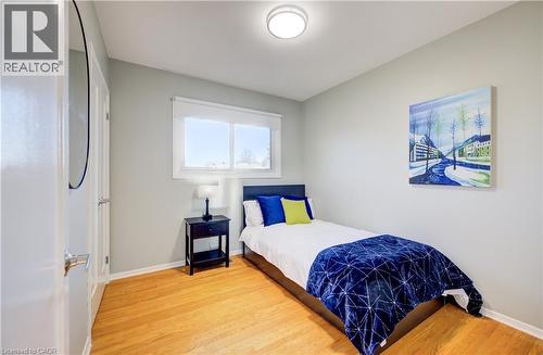 Bedroom three. - 63 Kingston Crescent, Kitchener, ON - Indoor Photo Showing Bedroom
