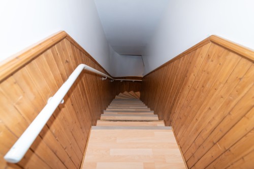 Staircase - 309 Rue Taché, Saint-Pascal, QC - Indoor Photo Showing Other Room