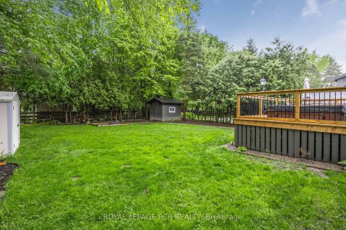 61 William Street E, Caledon, ON - Outdoor With Backyard