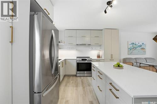 41 Red River Road, Saskatoon, SK - Indoor Photo Showing Kitchen With Upgraded Kitchen